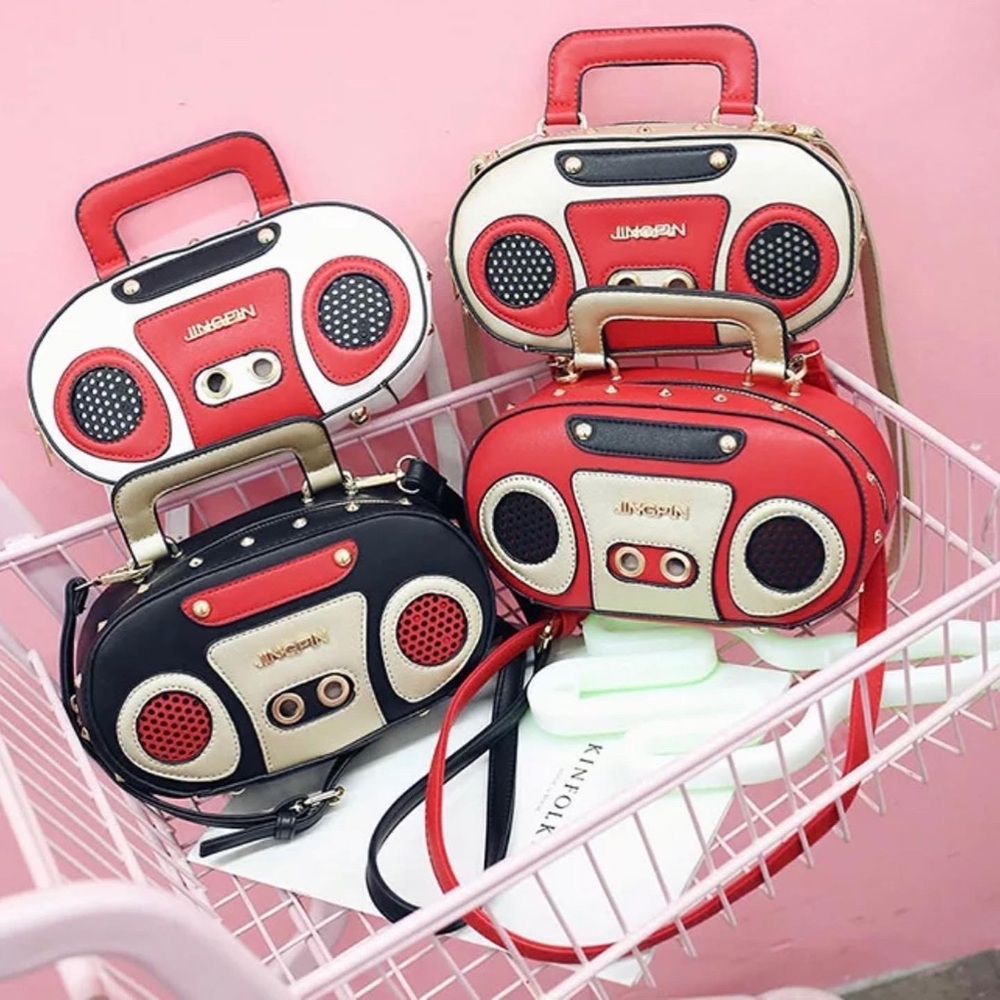 NWT Jovian Retro “boombox” Bag